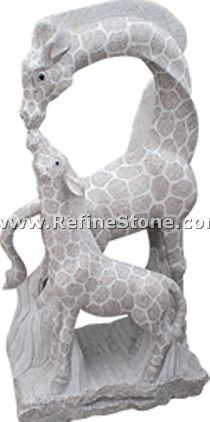 Granite Animal Carvings,C992