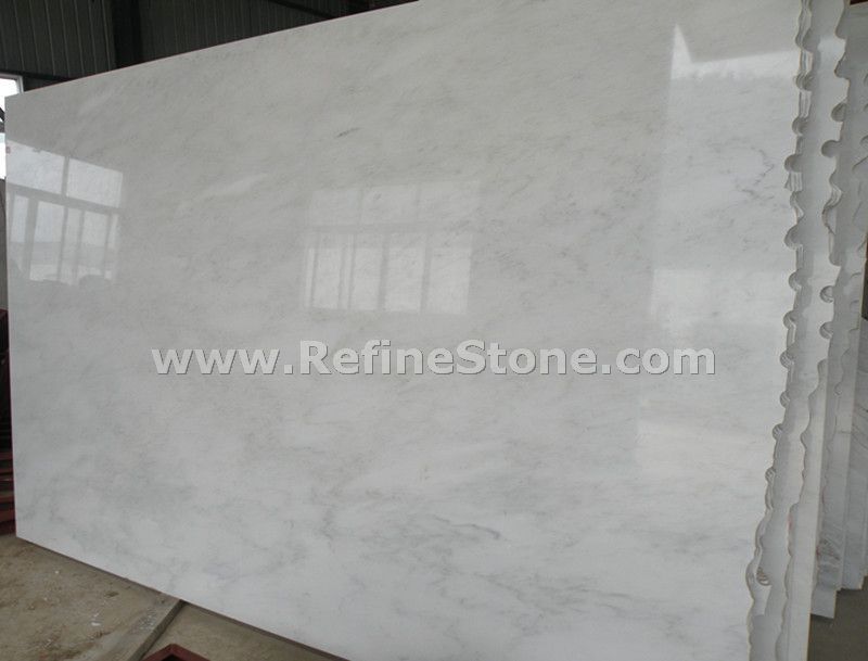 east white marble slab