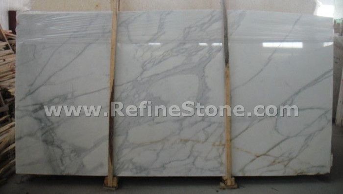 arabescato white marble slab