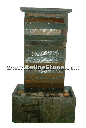 slate water fountain