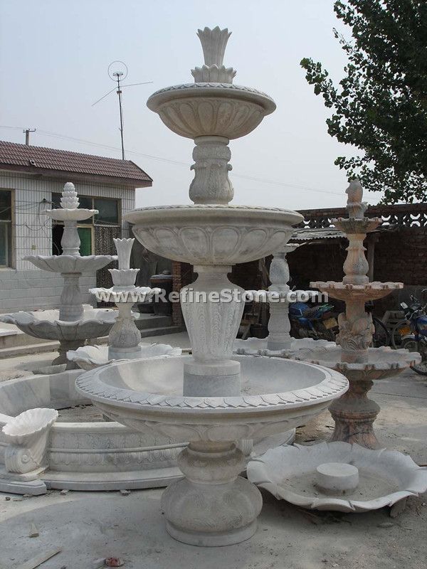 natural stone water fountain