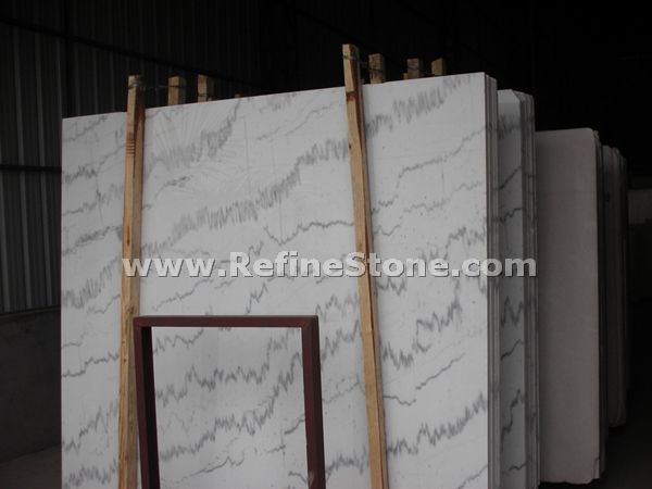 Snow mink marble