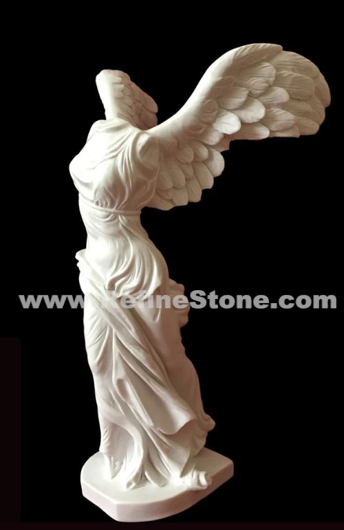 Marble female sculpture